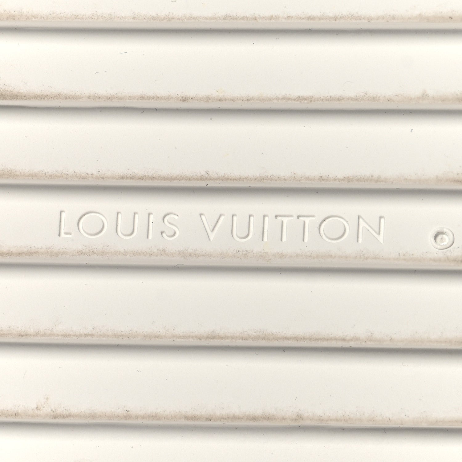 Louis Vuitton Lambskin Embossed Monogram Time Out Sneakers 36 White 7 of 8