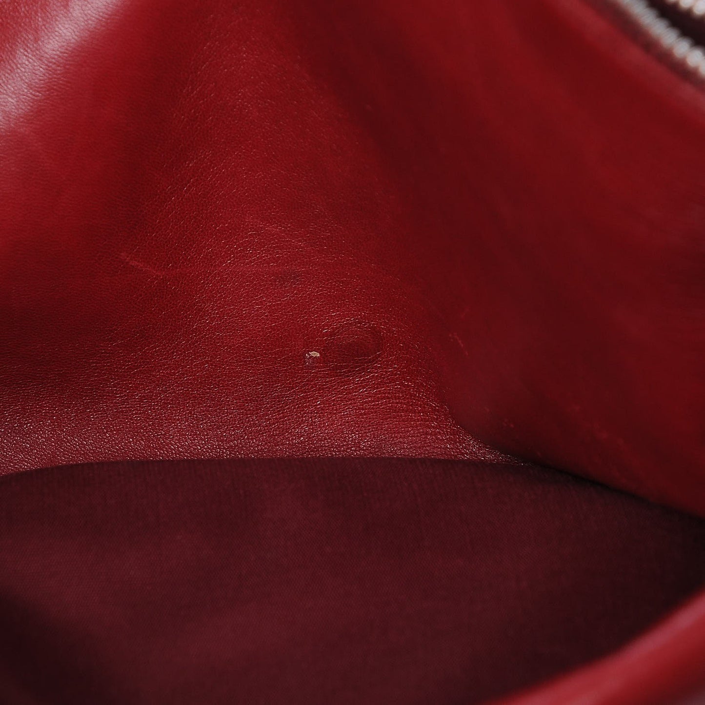 Lambskin Cannage Medium Granville Tote Red