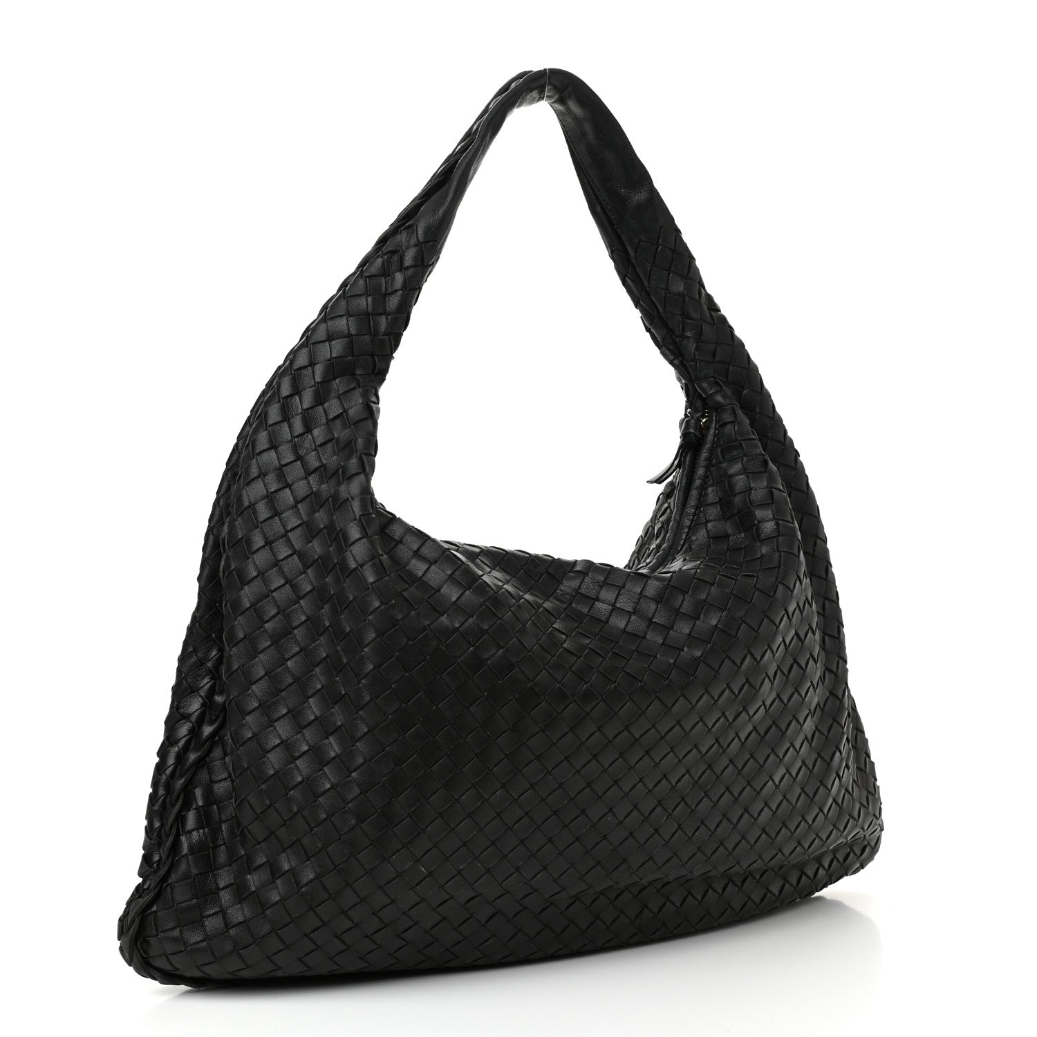 Bottega Veneta Nappa Intrecciato Large Veneta Hobo Black 3 of 11