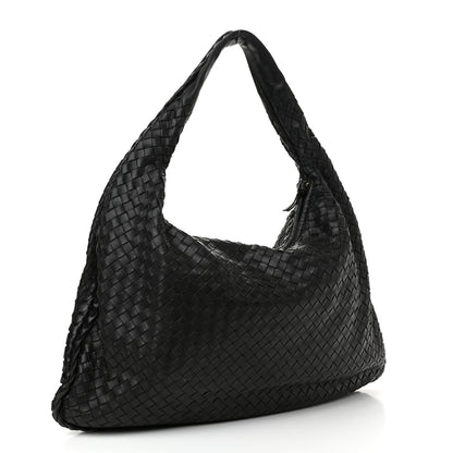 Bottega Veneta Nappa Intrecciato Large Veneta Hobo Black 3 of 11