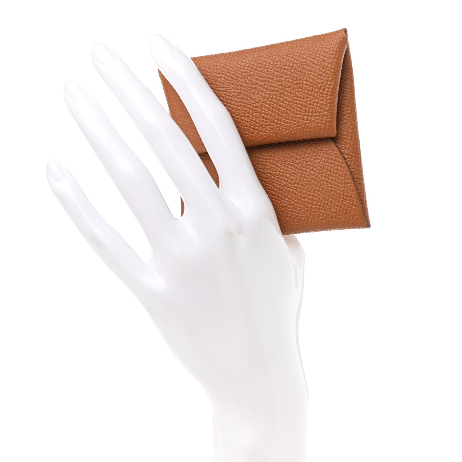 Hermes Epsom Bastia Coin Purse Gold 2 of 8