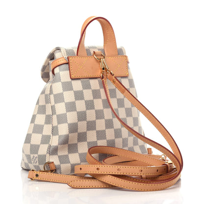 Louis Vuitton Damier Azur Sperone BB Backpack 2 of 7