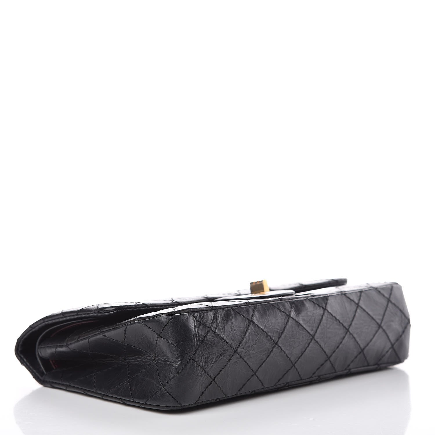 Chanel Aged Calfskin 50th Anniversary 2.55 Reissue 225 Flap Black 4 of 11