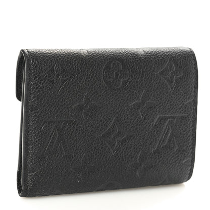 Louis Vuitton Empreinte Victorine Wallet Black 3 of 6