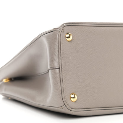 Prada Saffiano Medium Galleria Double Zip Tote Argilla 8 of 11