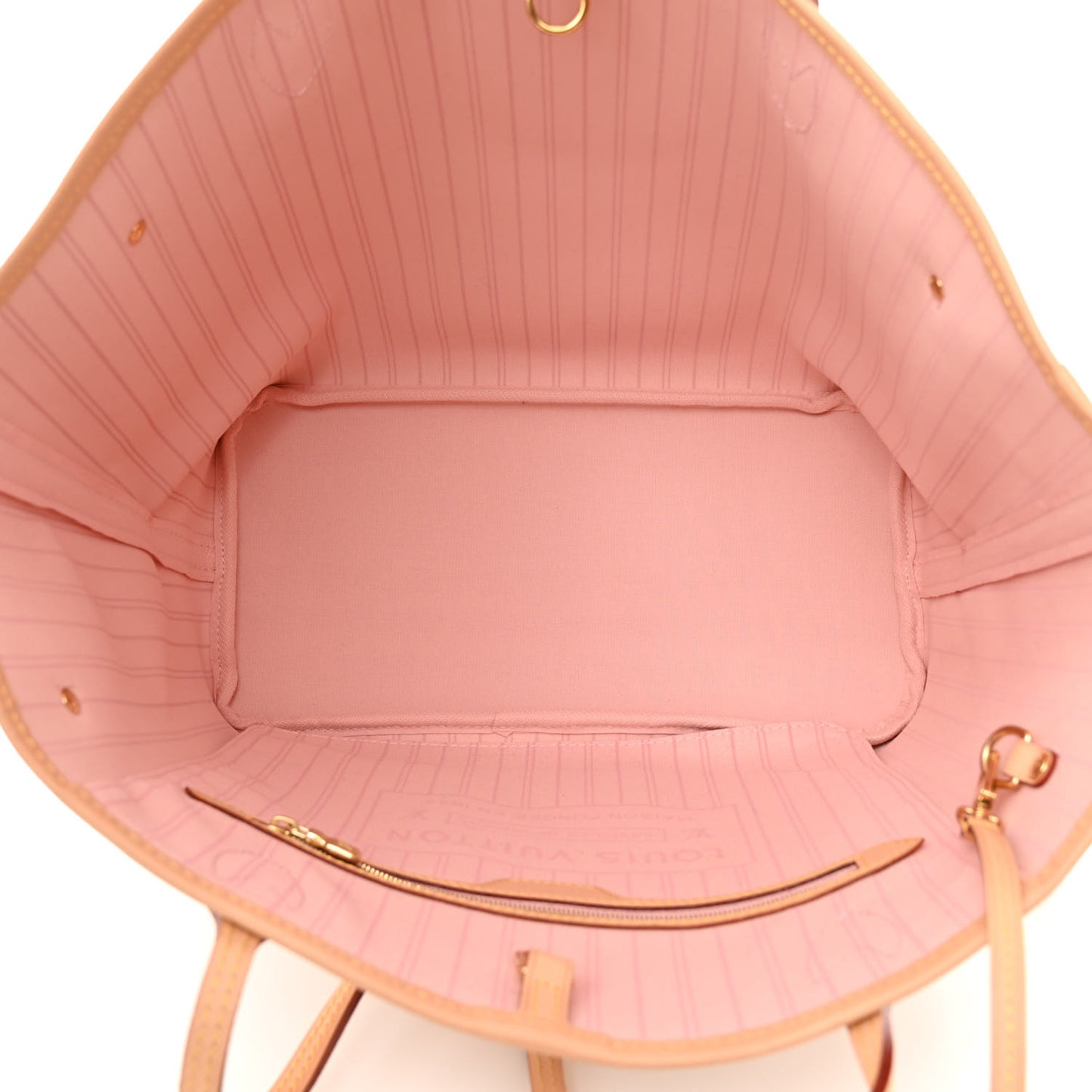 Damier Azur Neo Neverfull MM Rose Ballerine
