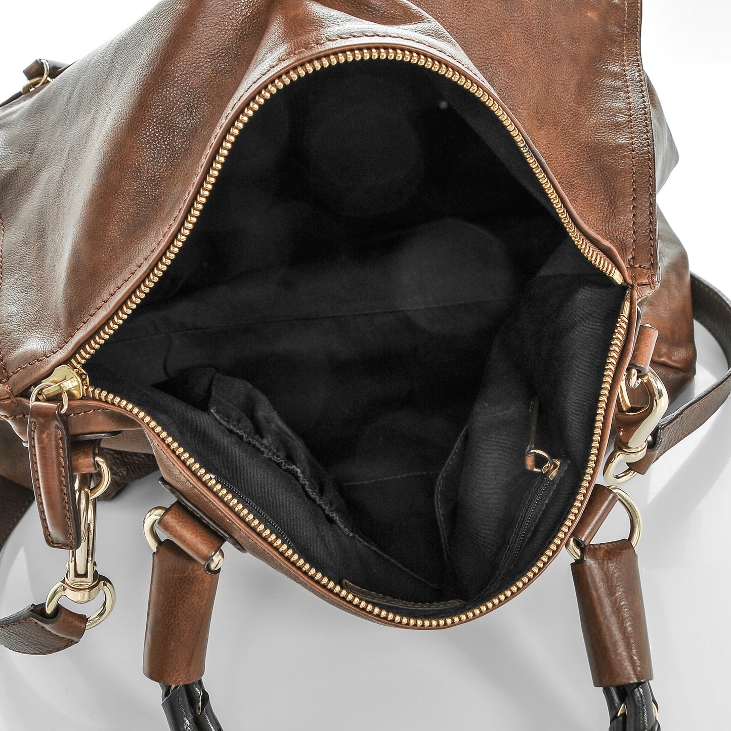 Calfskin Large Pandora Brown