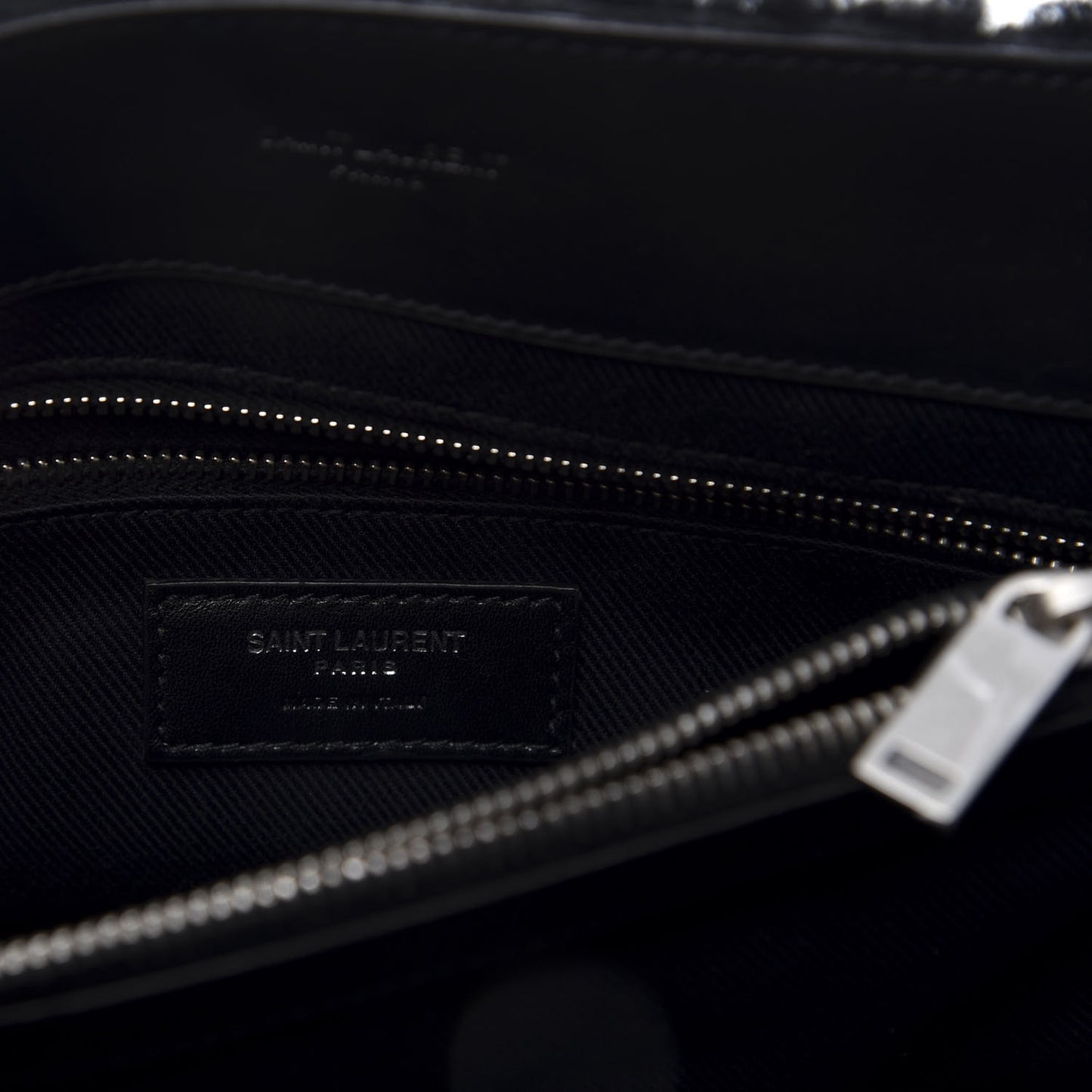 Shearling Medium Loulou Shoulder Bag Black