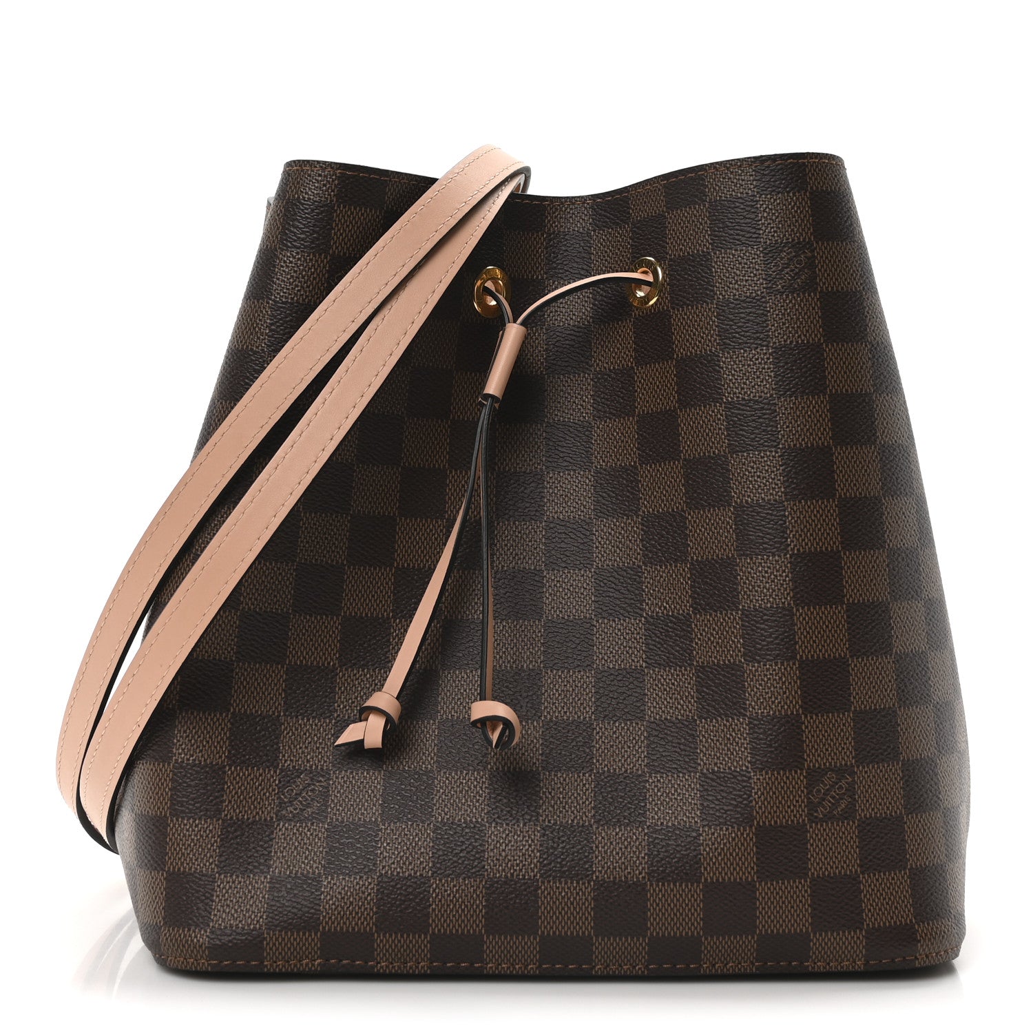 Louis Vuitton Damier Ebene Neonoe MM Venus Pink 1 of 9