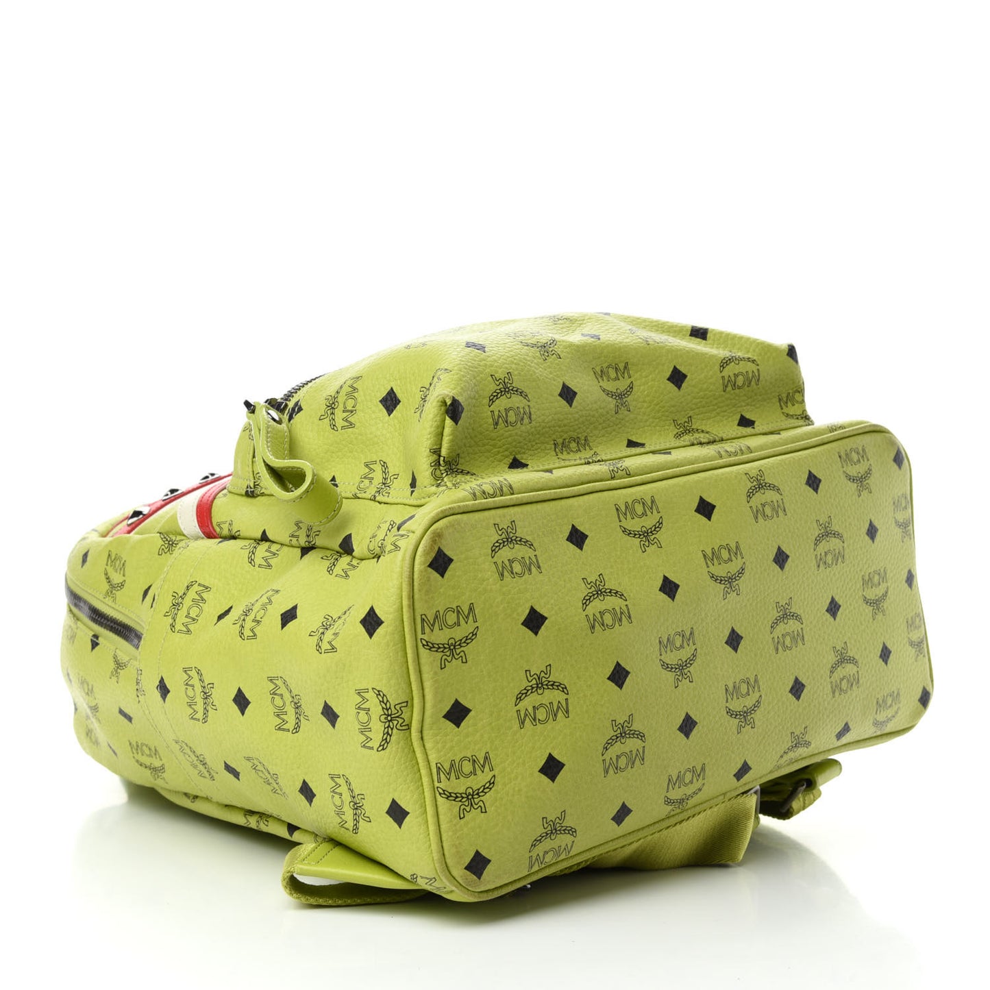 Visetos Studded Medium Stark London Olympic Backpack Green