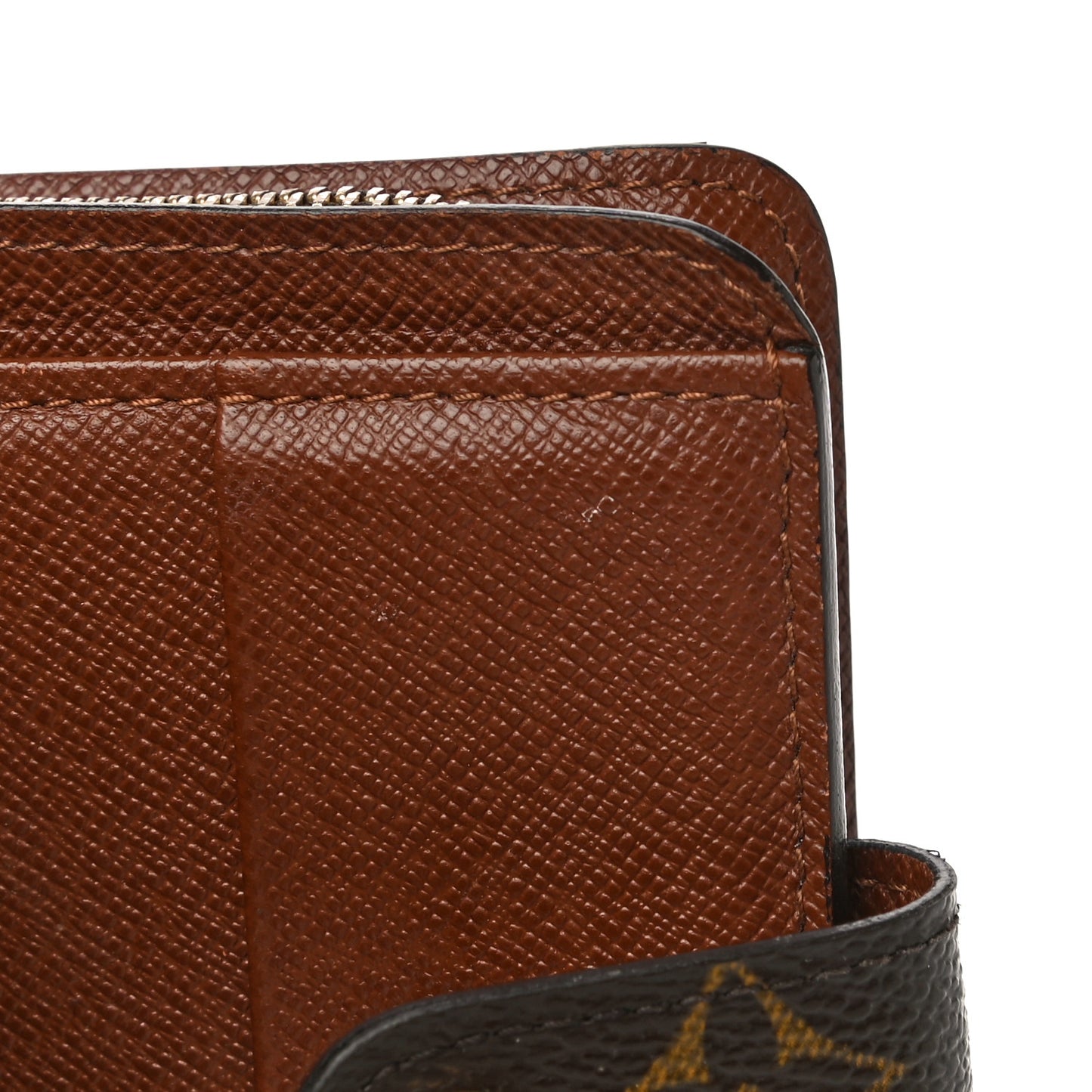 Monogram Compact Zippe Zipped Wallet