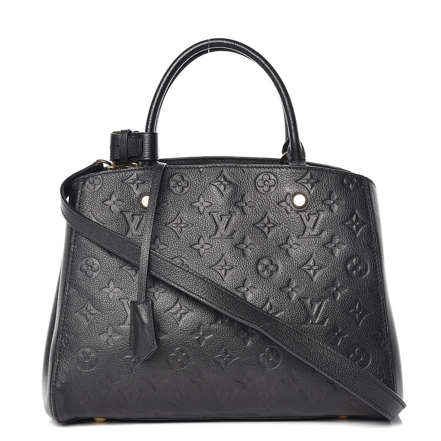 Louis Vuitton Empreinte Montaigne MM Black 1 of 17