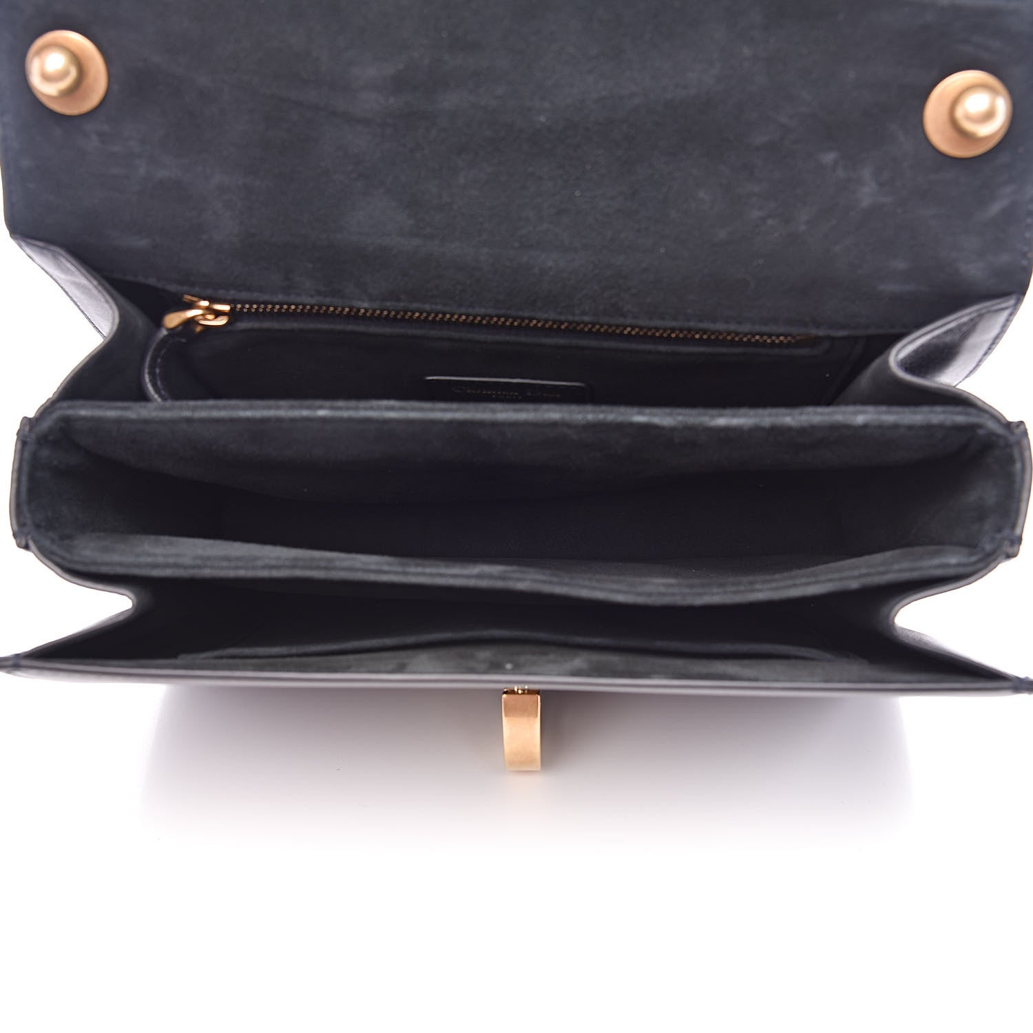 Christian Dior Lambskin 21st Chain Flap Bag Deep Blue 5 of 11