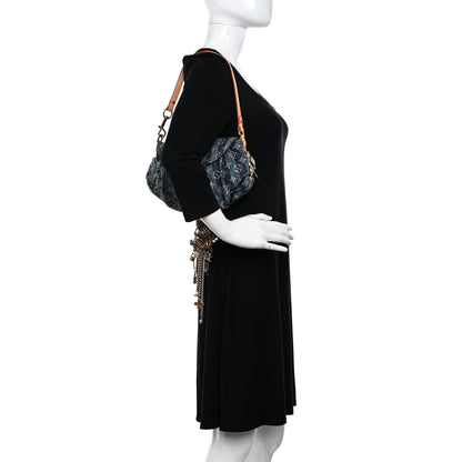 Louis Vuitton Denim Raye Judy Blame Mini Pleaty 2 of 12