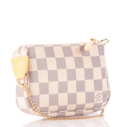 Louis Vuitton Damier Azur Illustre Mini Pochette Accessories 3 of 7