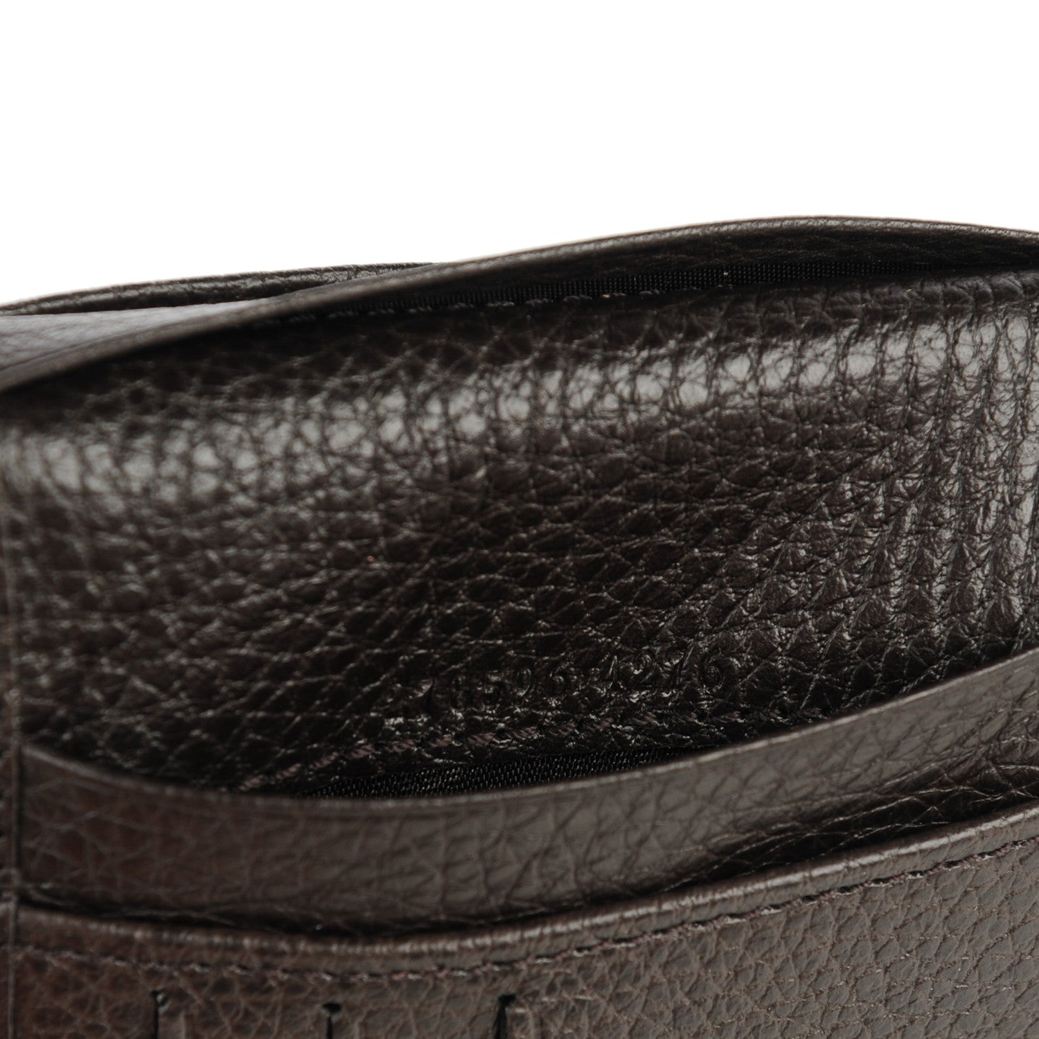 Gucci Denim Monogram Bi-Fold Wallet Dark Brown 13 of 14