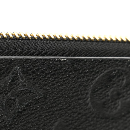 Louis Vuitton Empreinte Clemence Wallet Black 9 of 13