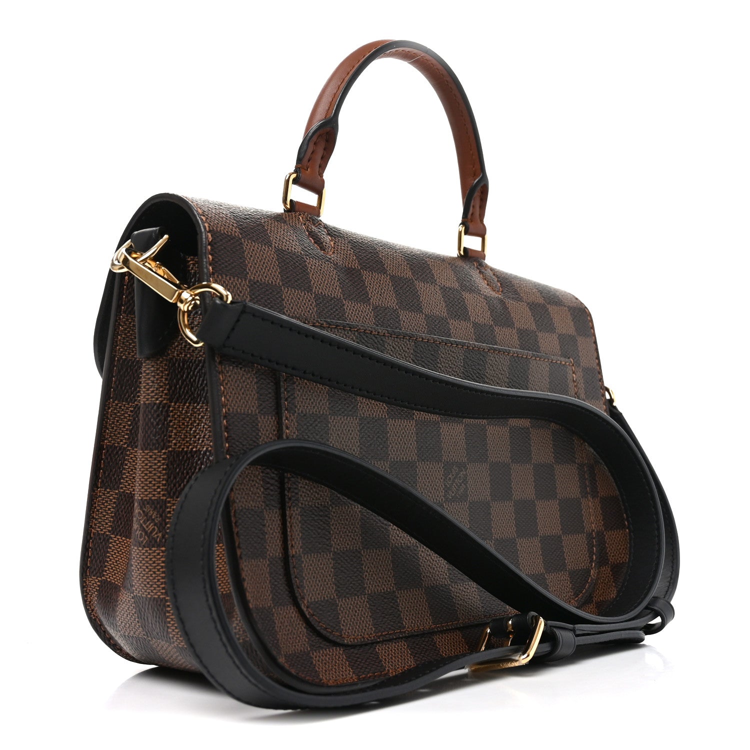 Louis Vuitton Damier Ebene Beaumarchais Black 3 of 9