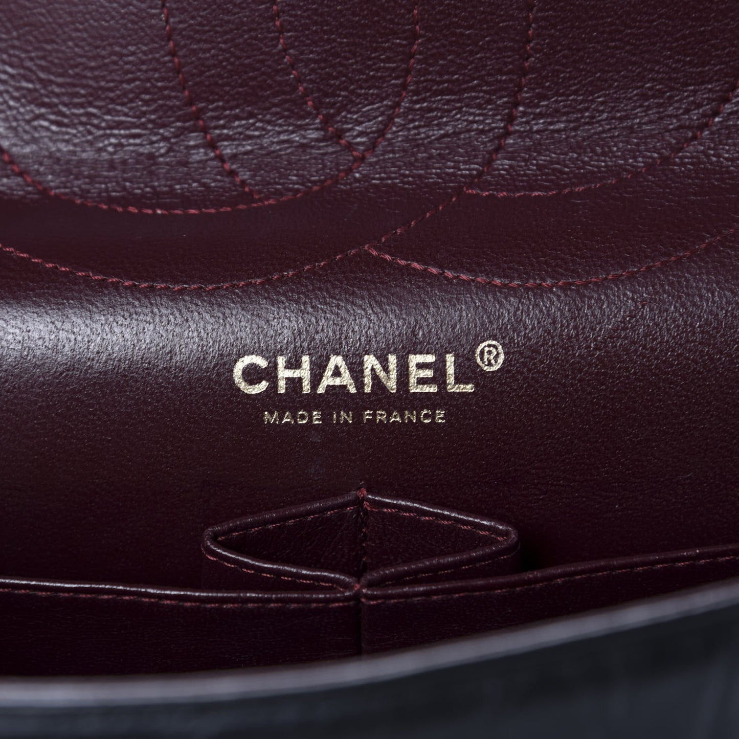 Aged Calfskin Quilted 2.55 Reissue 227 Flap Black