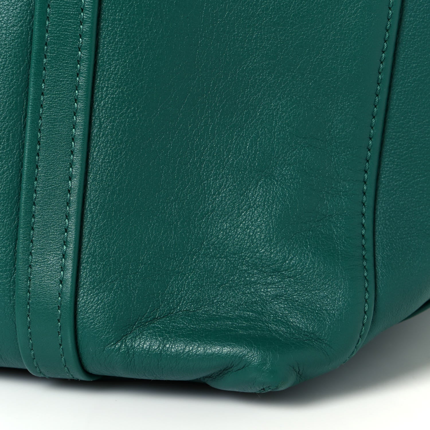 Balenciaga Calfskin Large Laundry Cabas Tote Green 13 of 16