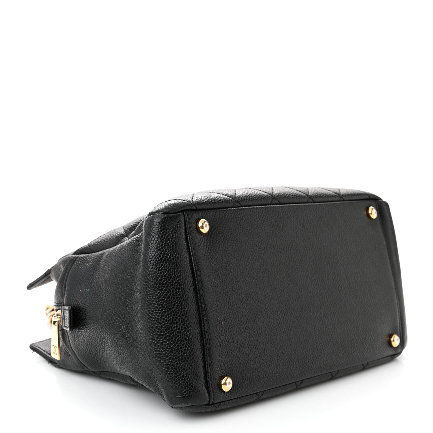 Chanel Caviar Quilted Petit Timeless Tote PTT Black 4 of 14