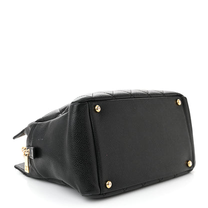 Chanel Caviar Quilted Petit Timeless Tote PTT Black 4 of 14