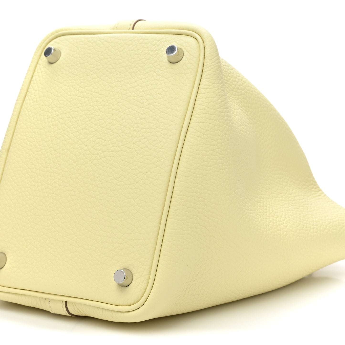 Taurillon Clemence Picotin Lock 18 PM Jaune Milton