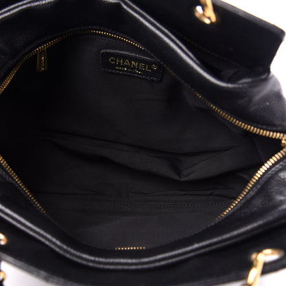 Chanel Caviar Quilted Petit Timeless Tote PTT Black 5 of 10