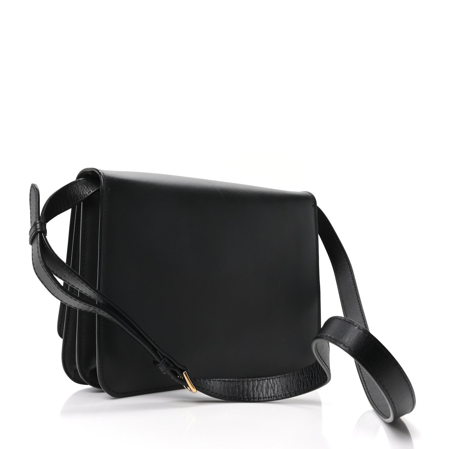 Burberry Calfskin Medium TB Bag Black 4 of 17