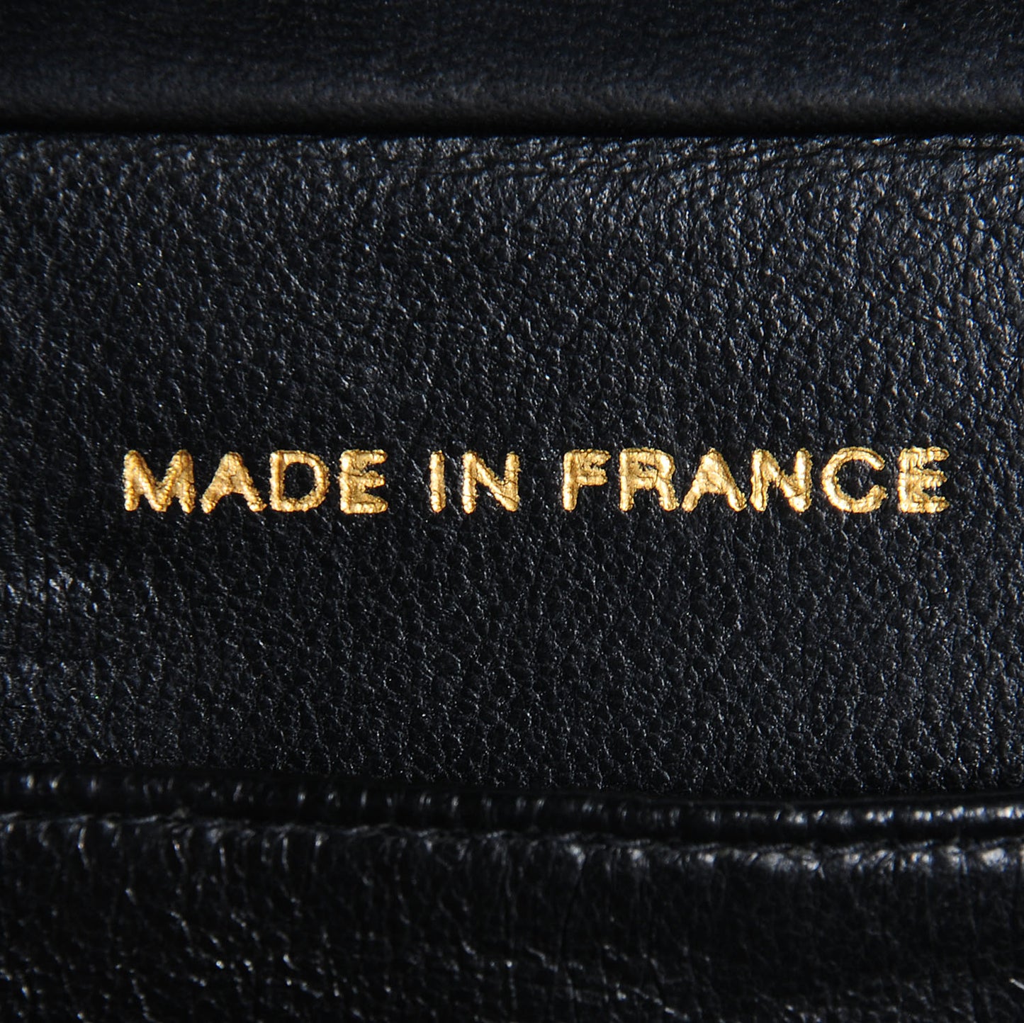 Lambskin Quilted Handbag Black