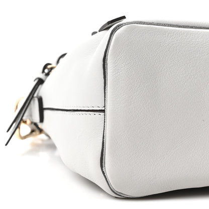 Chloe Suede Calfskin Mini Faye Backpack Airy Grey 9 of 10