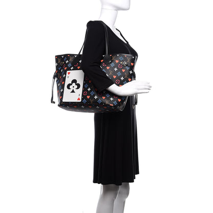 Louis Vuitton Game On Neverfull MM Black 2 of 10