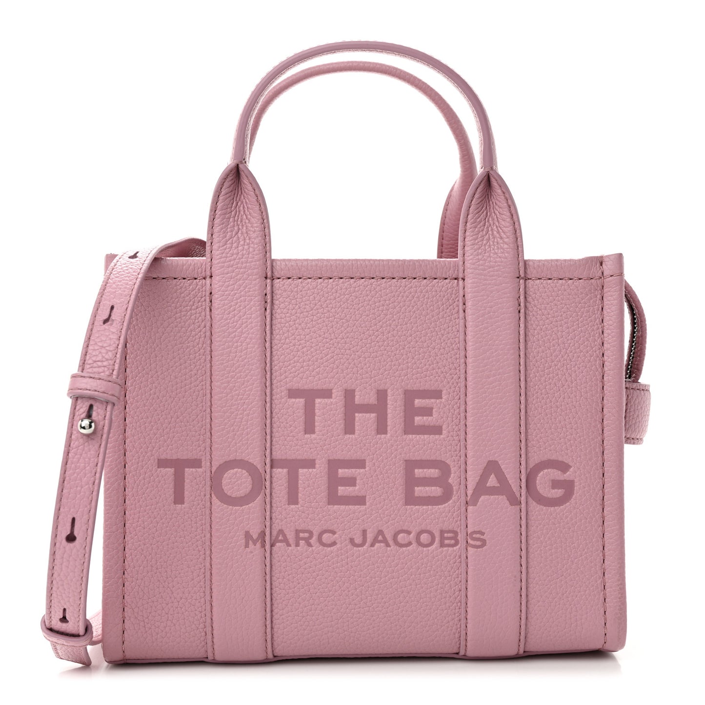 Grained Calfskin Small The Tote Bag Lilas