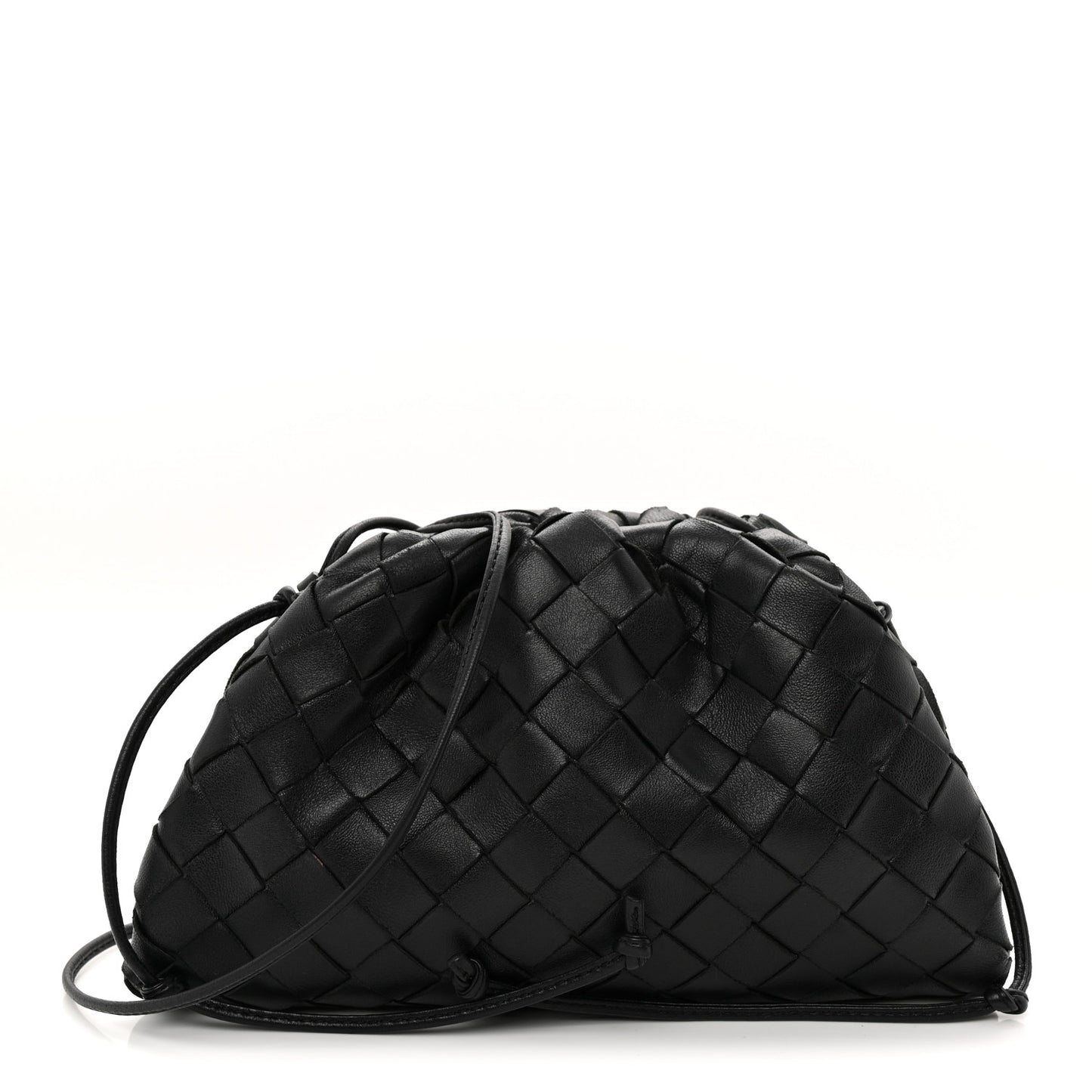 Nappa Intrecciato The Mini Pouch Black