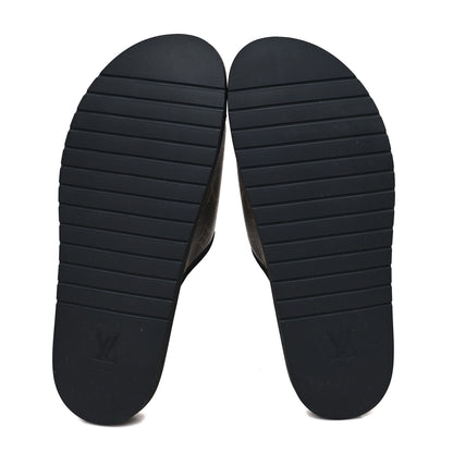 Louis Vuitton Monogram Mens Miami Mule 9 Black 5 of 8