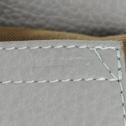 Chloe Calfskin Medium Marcie Round Crossbody Bag Cashmere Grey 7 of 12