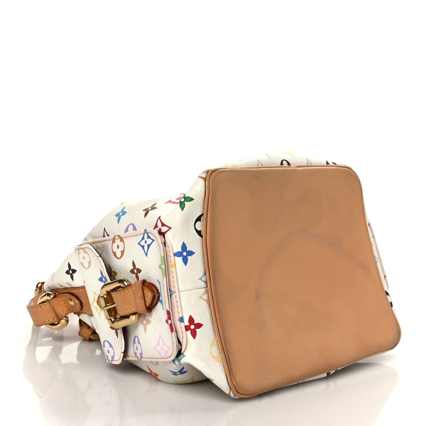 Monogram Multicolor Petit Noe White