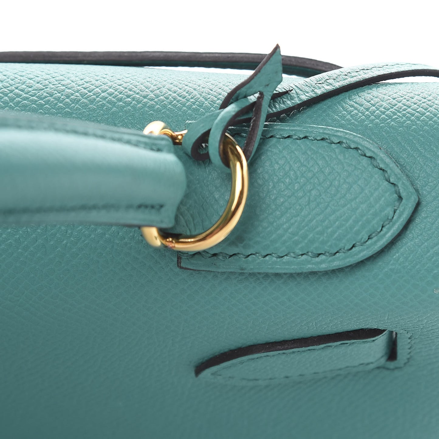Epsom Kelly Sellier 28 Bleu Paon