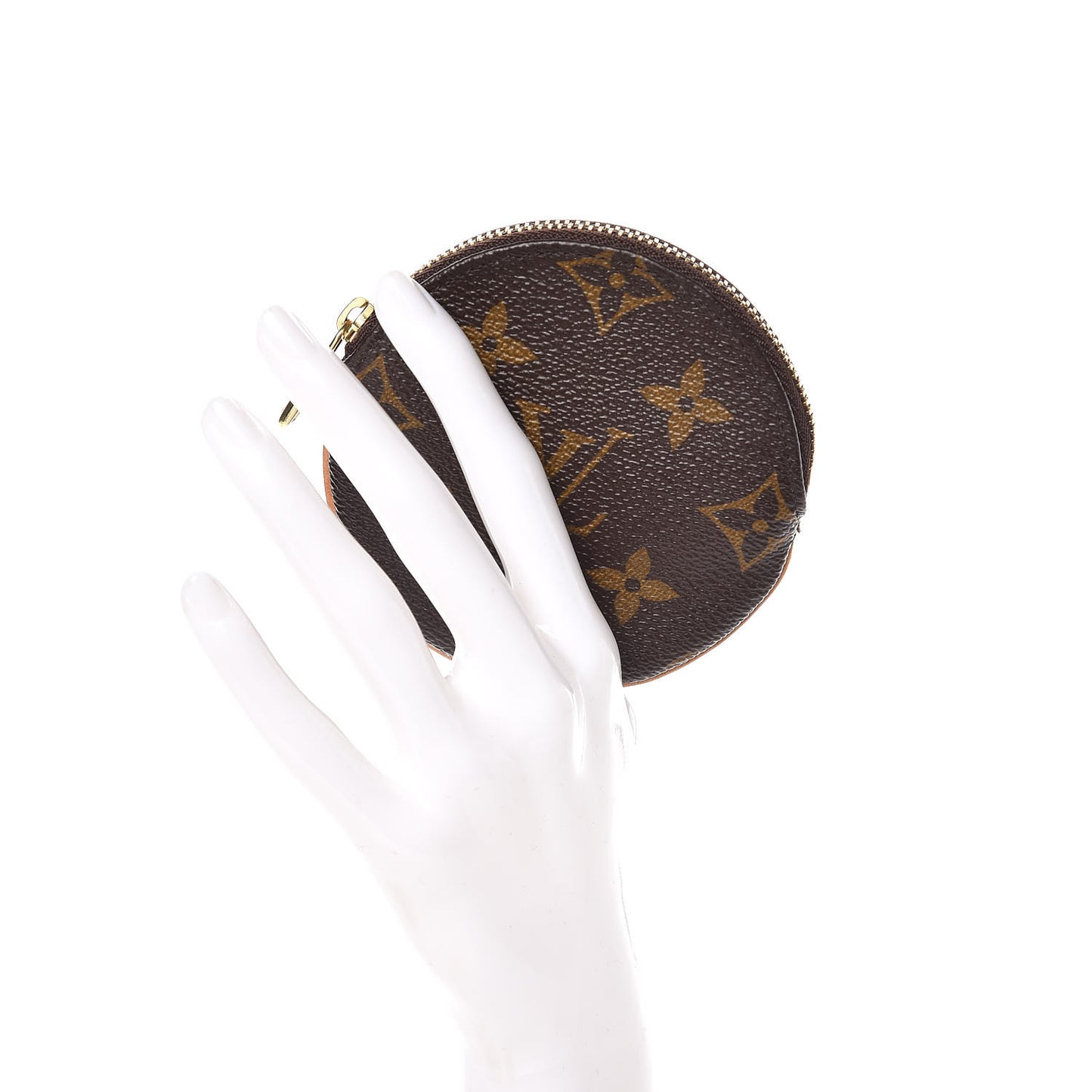 Monogram Round Coin Purse