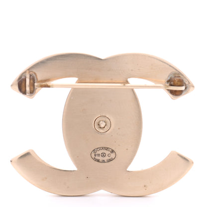 Chanel CC Turnlock Brooch Gold 3 of 6