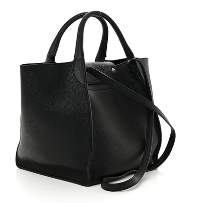 Celine Supple Grained Calfskin Small Long Strap Big Bag Black 3 of 13