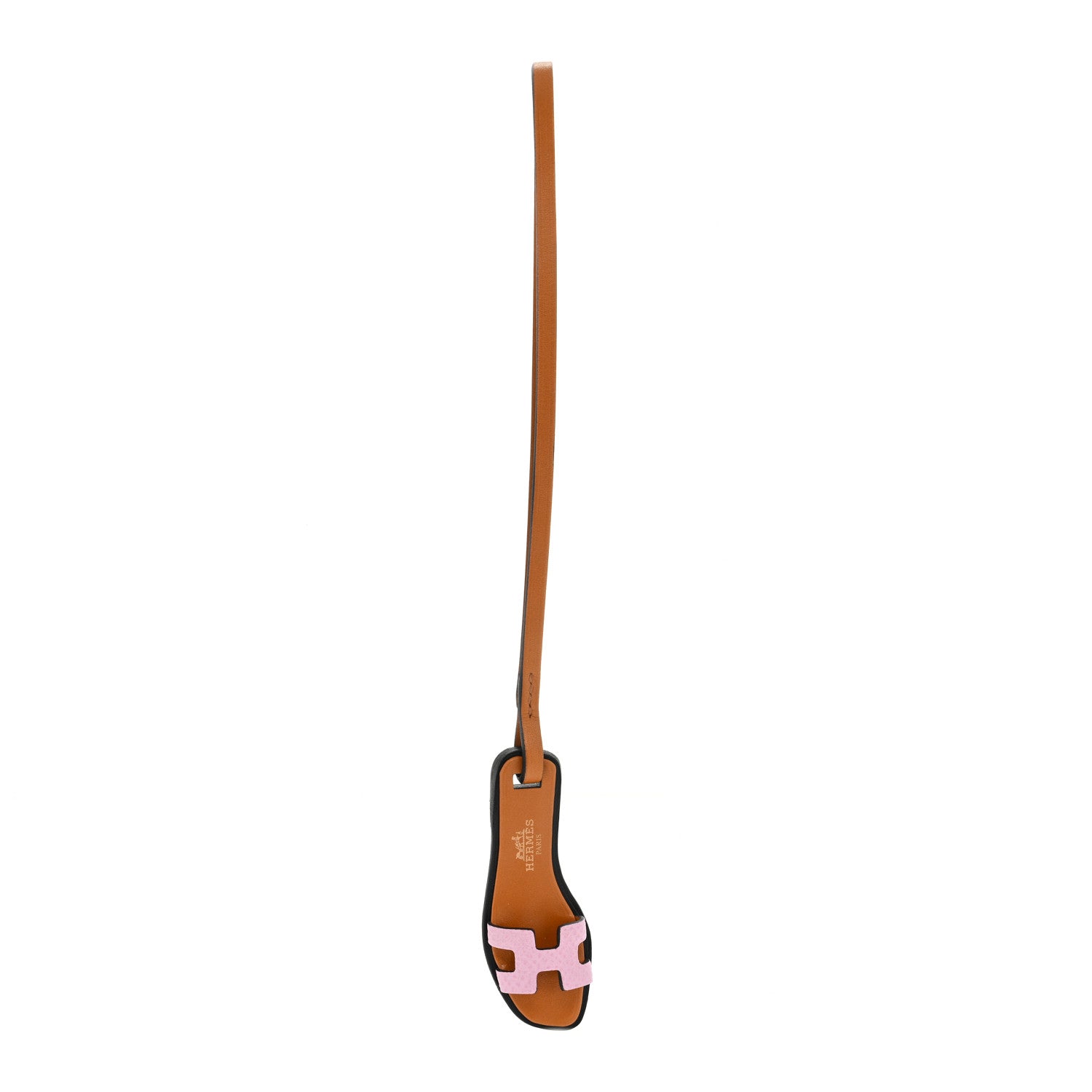 Hermes Epsom Butler Calfskin Hunter Oran Nano Bag Charm Mauve Sylvestre Sable 1 of 3