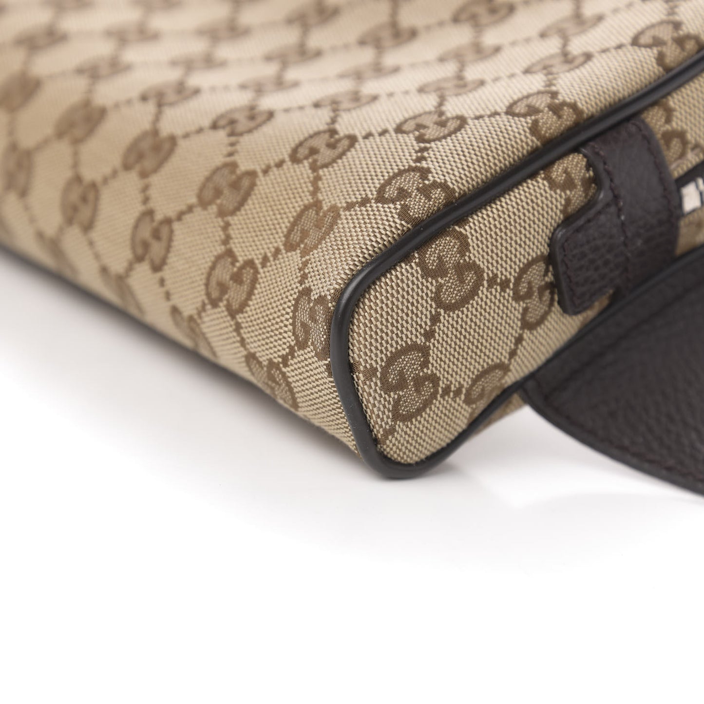 Monogram Belt Bag Dark Brown