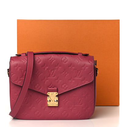 Louis Vuitton Empreinte Pochette Metis Rose Bruyere 10 of 10