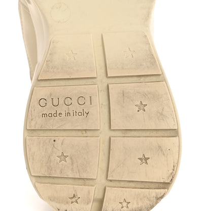 Gucci Calfskin Logo Womens Rhyton Sneakers 37 Ivory 7 of 13