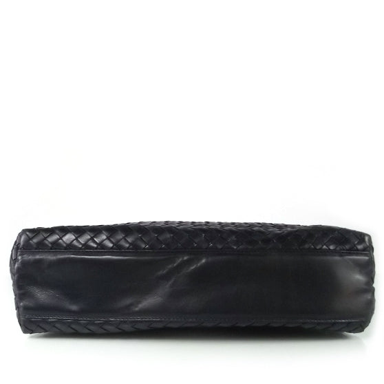 Bottega Veneta Vintage Woven Shoulder Bag Dark Turquoise 5 of 7