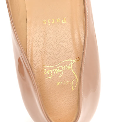 Christian Louboutin Patent Pigalle 85mm Pumps 40 Nude 8 of 9