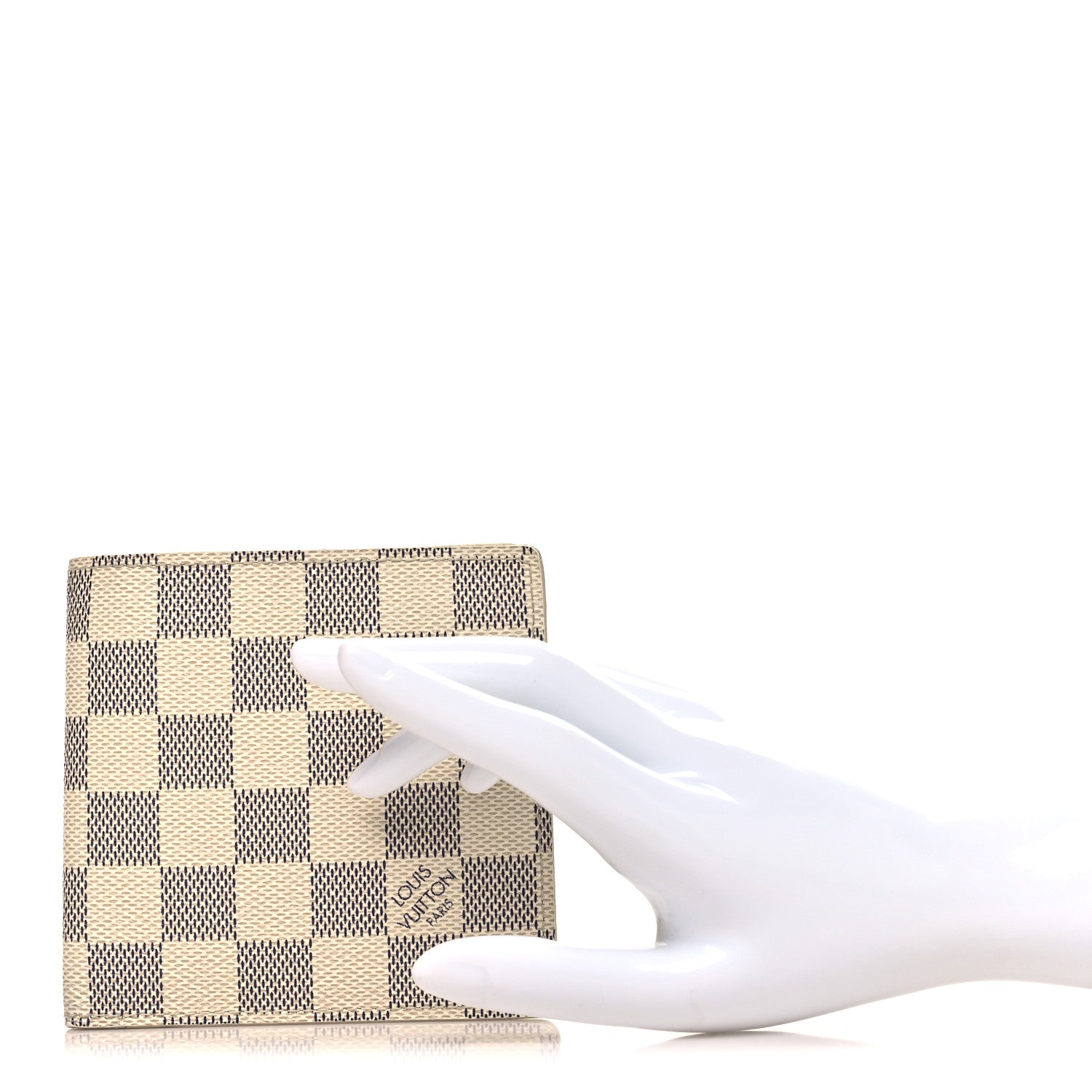 Louis Vuitton Damier Azur Marco Wallet 2 of 8