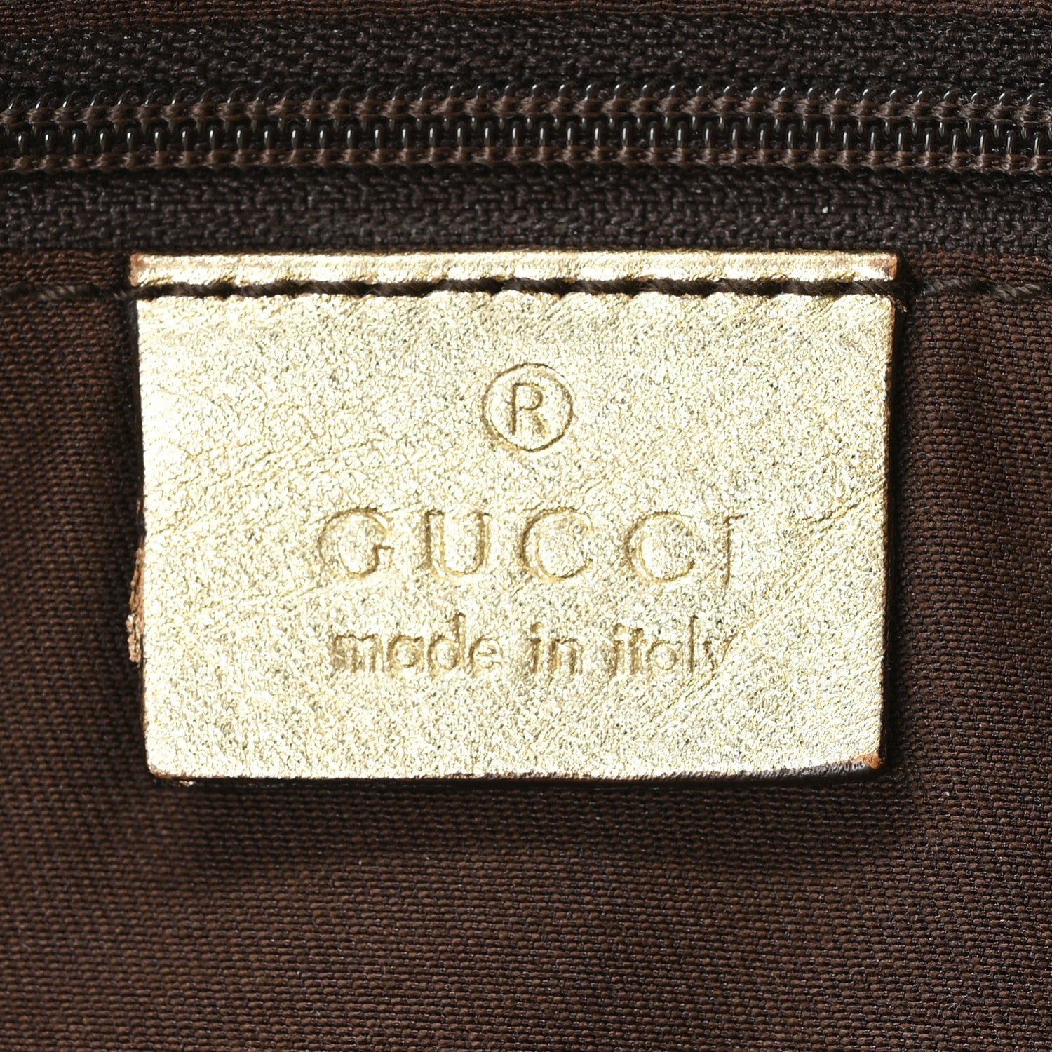 Gucci Monogram D Gold Tote Metallic Gold 6 of 11