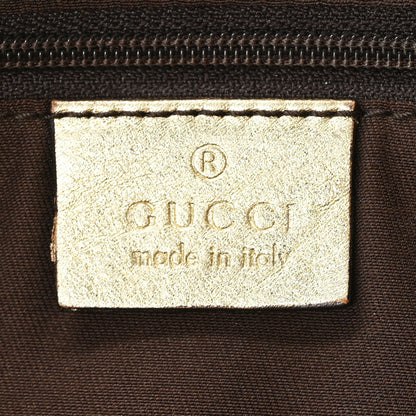 Gucci Monogram D Gold Tote Metallic Gold 6 of 11